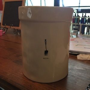 Rae Dunn “Hold” Utensil Crock